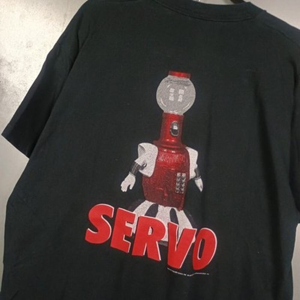 Mystery Science Theater 3000 Vintage 90s Tom Servo Shirt Large Movie TV Promo